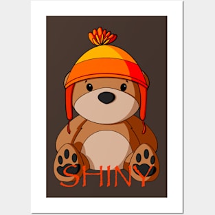 Shiny Teddy Bear Posters and Art